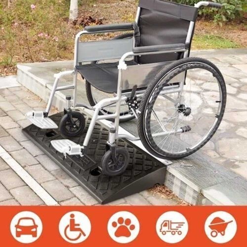 2pcs heavy duty rubber kerb - 2pcs,