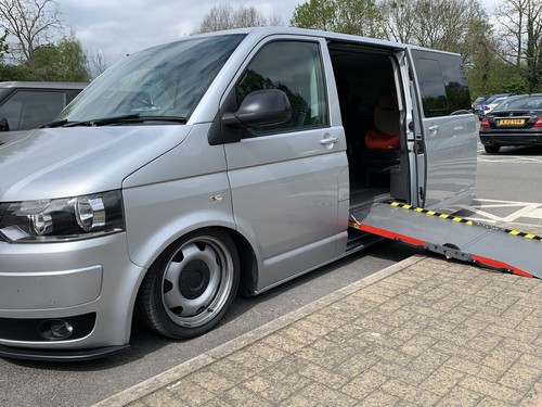 Powered side ramp - ramp, vw