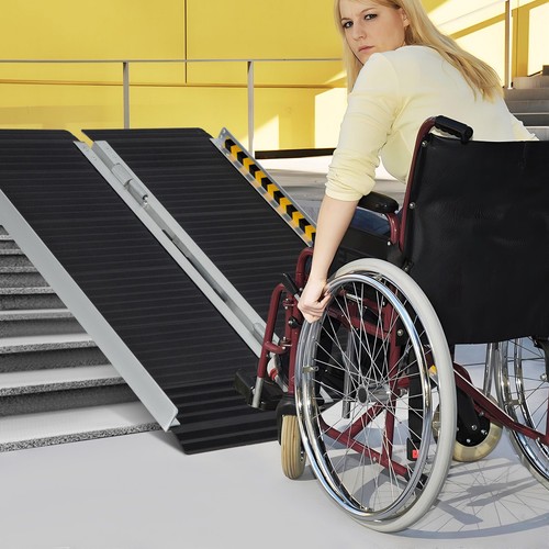 Aluminium wheelchair ramp - wheelchair, 3ft