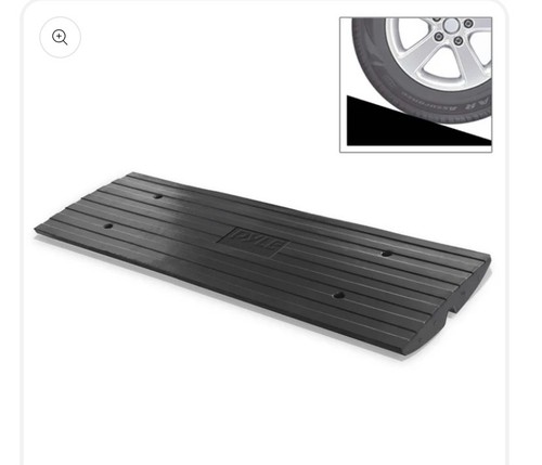 Car driveway curb - curb, ramp