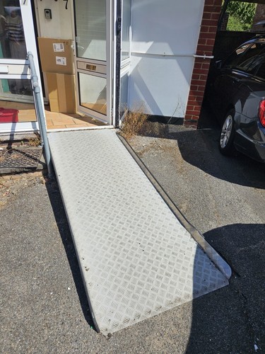 Aluminium mobility ramp - aluminium,