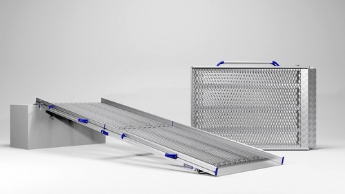 Feal alum mesh ramp - ramp,